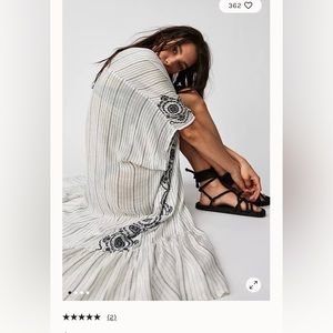 Lovers Lane Ruffle Kimono NWT one size